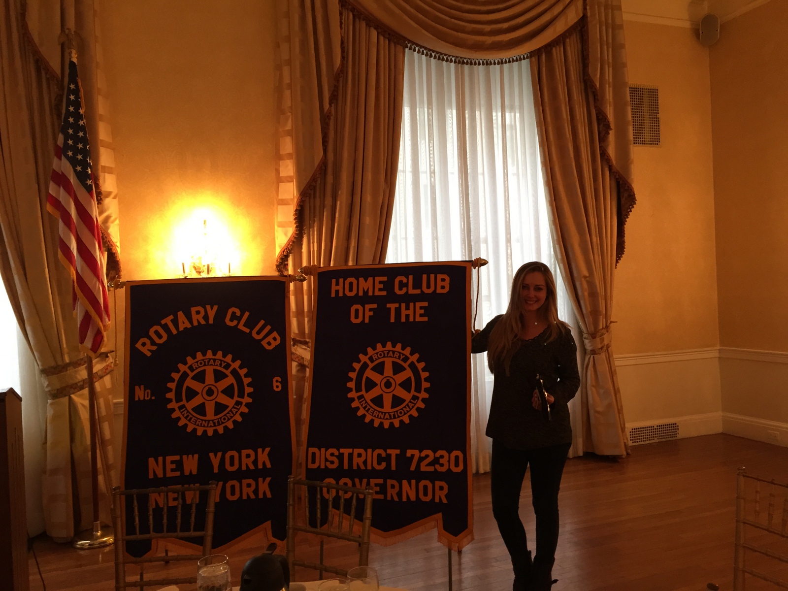 Lunch with The Rotary Club of New York