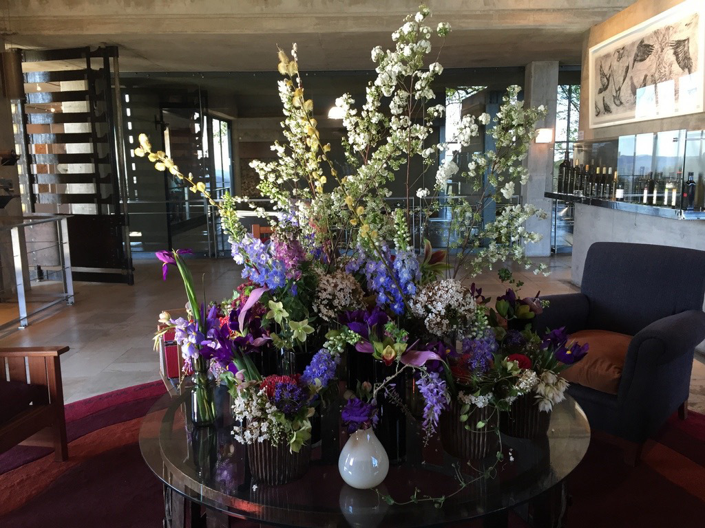Flower Arrangement at Tokara Wine Farm