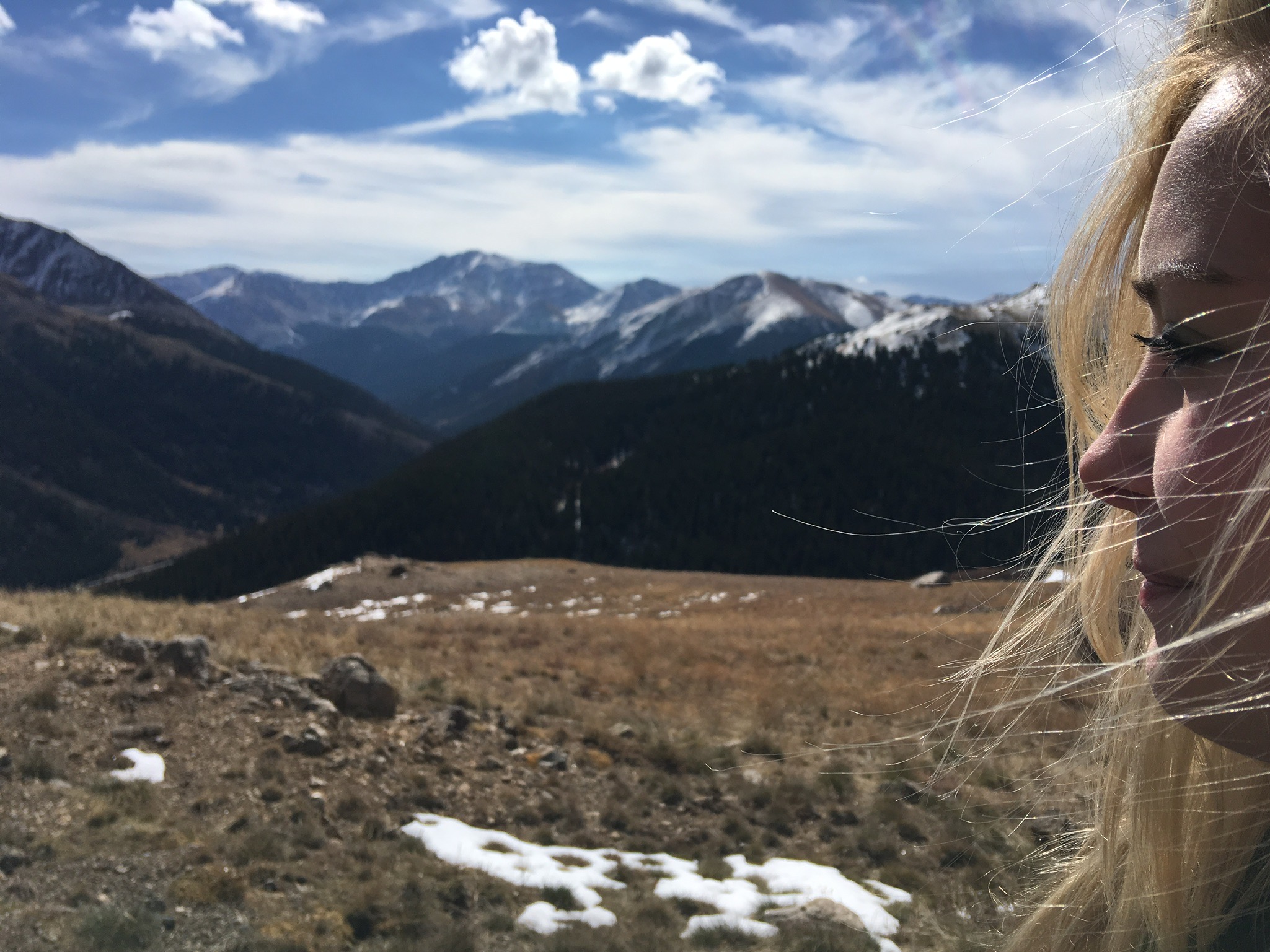 Snow on The Continental Divide