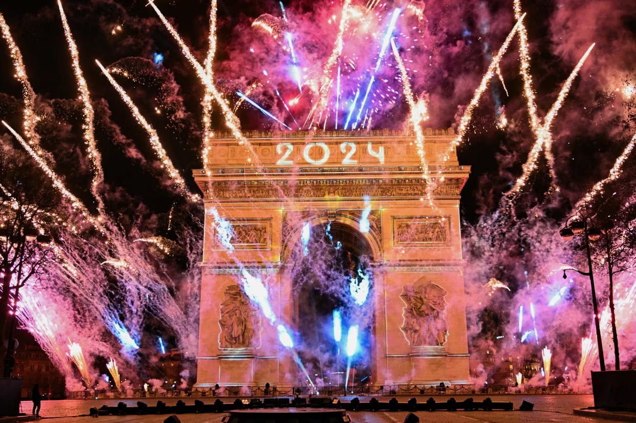 Fireworks in Paris!