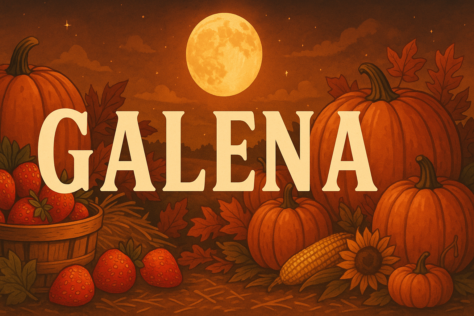 a hidden thanksgiving town that glows