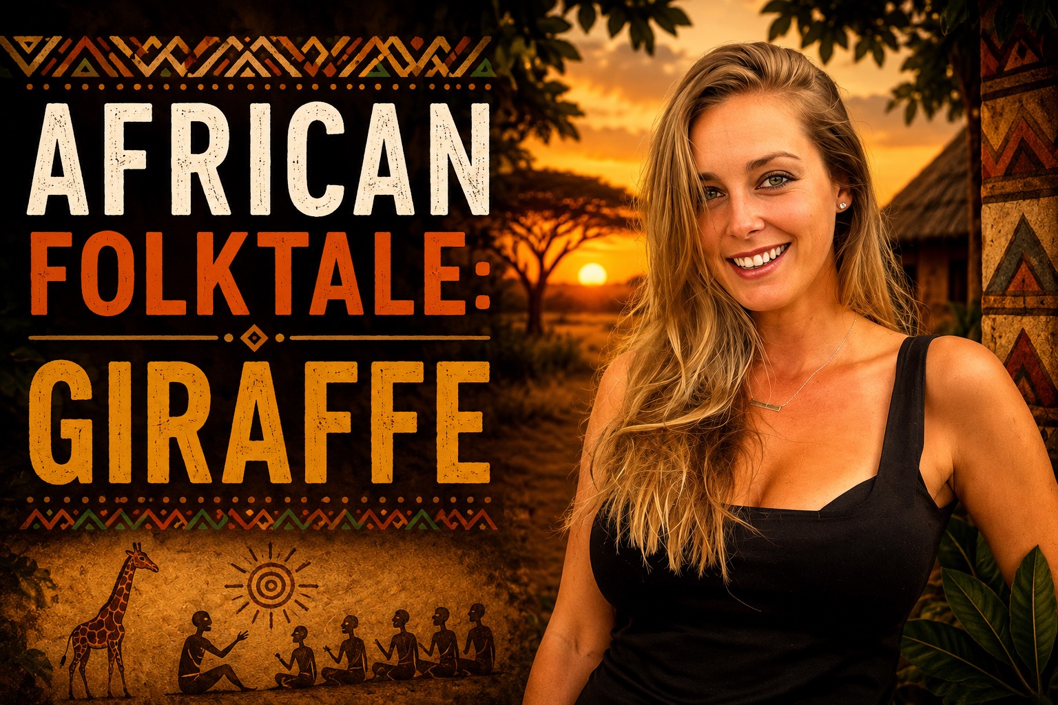 An African Folktale About the Giraffe’s Long Neck