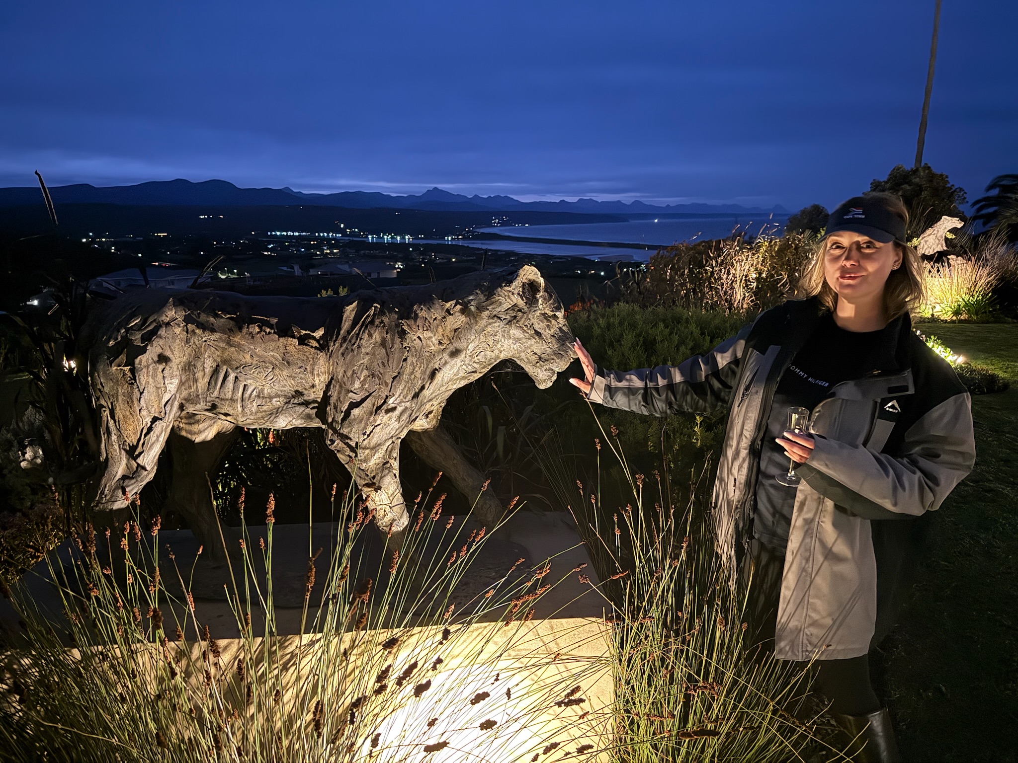 Leopard at Sky Villa in Plettenberg Bay
